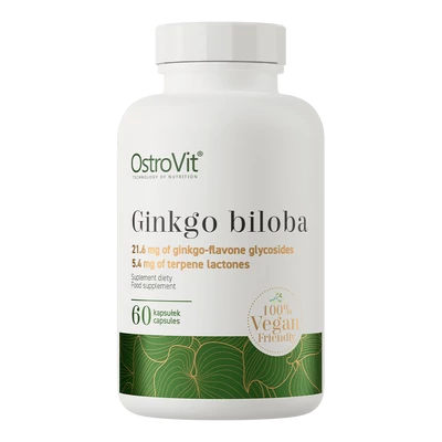 OstroVit Ginkgo Biloba (vegán) – 60 kapszula