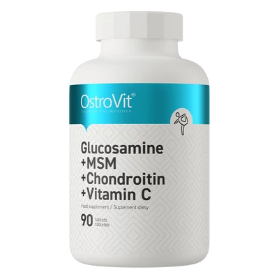 OstroVit - Glucosamine + MSM + Chondroitin - C-vitamin - 90 tabletta