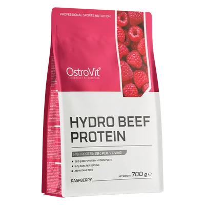OstroVit Hydro Beef Protein - Málna - 700 g