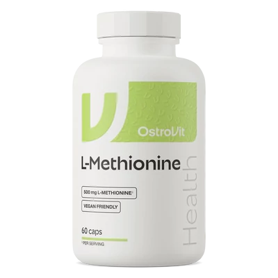 OstroVit L-Methionine – L-metionin 500 mg – VEGÁN – 60 kapszula