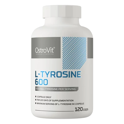 OstroVit - L-Tyrosine 600 mg - Tirozin - 120 kapszula