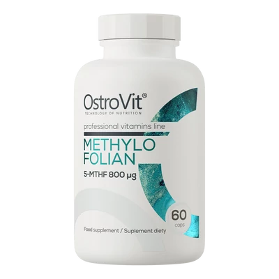 OstroVit - Folát (folsav) 800 μg - Metilfolsav 5-MTHF - 60 kapszula