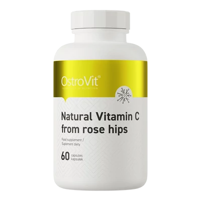 OstroVit - Természetes C-vitamin csipkebogyóból - 60 kapszula