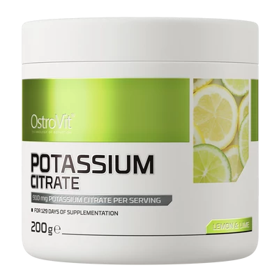 OstroVit - Potassium Citrate - Kálium citrát por - Citromos ízű - 200g