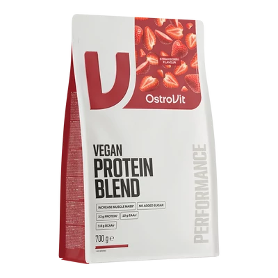 OstroVit - Vegan Protein - Eper - 700 g 