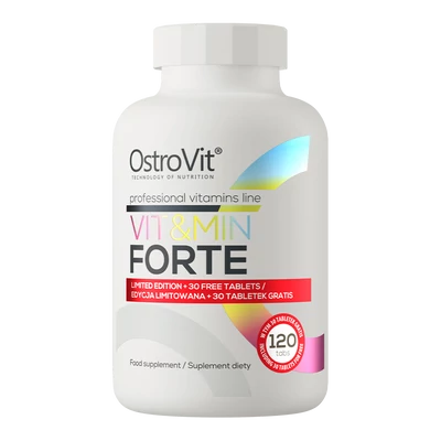 OstroVit Vit&amp;amp;Min FORTE - 120 tabletta