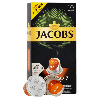 Jacobs - Espresso 7 - Nespresso kompatibilis kávékapszula - 10 kávékapszula