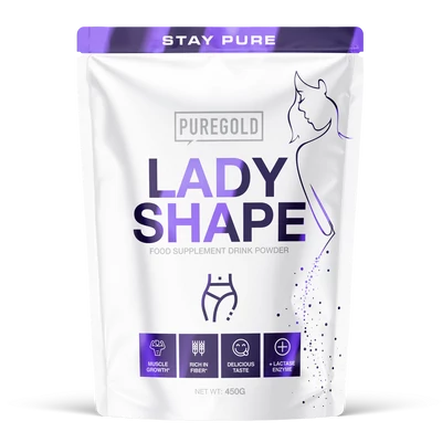 Pure Gold - Lady Shape Shake - Tejcsokoládé - 450 g