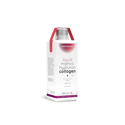 Nutriversum - MSM+C Hyaluron Collagen Liquid - Erdei gyümölcs - 500 ml
