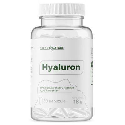 Nutri Nature - Hyaluron 500 mg - 30 kapsz.
