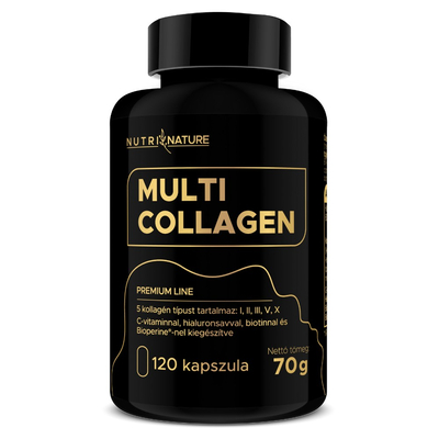 Multi Collagen - Multi Kollagén - 120 kapsz. - Nutri Nature