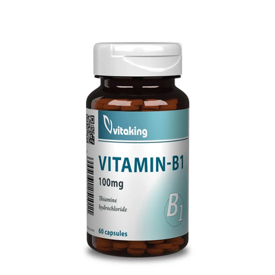 Vitaking - B-1-Vitamin-100mg - 60 adagos