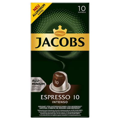 Jacobs Espresso 10 - Nespresso kávékapszula