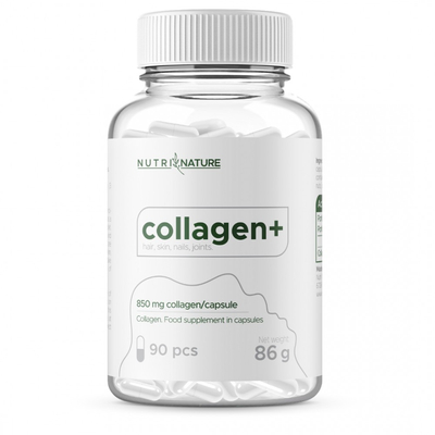 Nutri Nature - Collagen+ marha kollagén - 90db