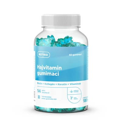 Nutrio - Hajvitamin gumimaci - 60 db