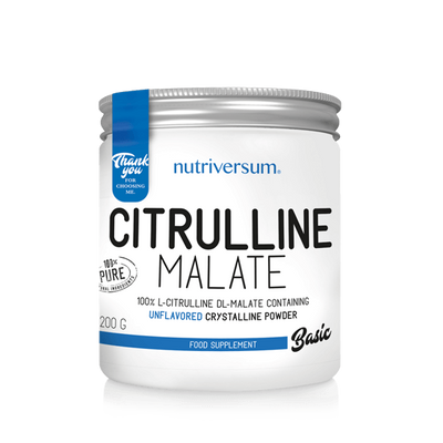 Nutriversum Citrulline Malate - 100% tisztaságú Citrulline-malát