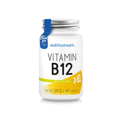 Nutriversum - Vitamin B12 - 60 tabletta