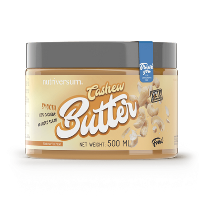 Nutriversum 100% Kesudióvaj - Cashew Butter - 500 g
