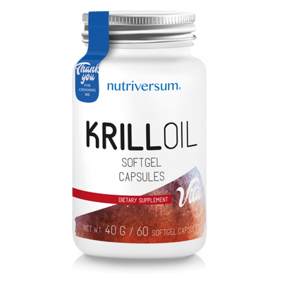 Nutriversum - Krill olaj - 60 kapsz.