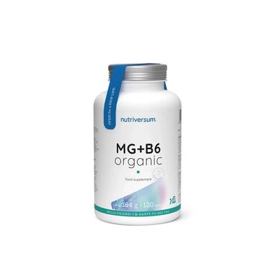 Nutriversum - Mg+B6 - Magnézium citrát és B6-vitamin - 120 tabletta