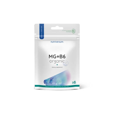 Nutriversum - Mg+B6 - Magnézium citrát és B6-vitamin - 60 tabletta