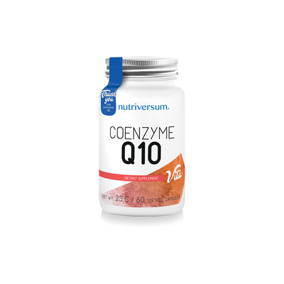 Nutriversum Coenzyme Q10 antioxidáns, 60 kapszula