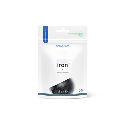 Nutriversum Iron - vas késztmény - 30 tabletta