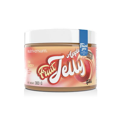 Fruit Jelly - Almás ízű gyümölcszselé - 300 g - Nutriversum 