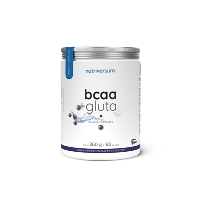 Nutriversum - BCAA + Glutamin - Feketeribizli - 360g