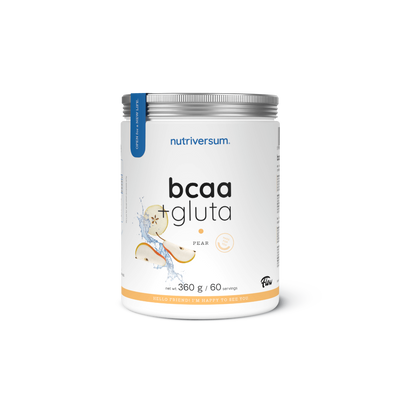 Nutriversum - BCAA + Glutamin - Körte - 360g