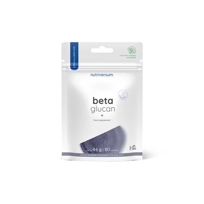 Nutriversum - Beta glucan - Béta-glükán - 60 kapszula