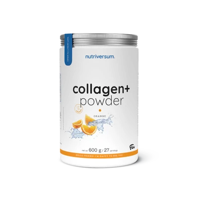 Nutriversum - Collagen+ Powder - Kollagén - Narancs - 600 g