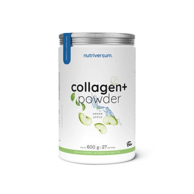 Nutriversum - Collagen+ Powder - Kollagén - Zöld alma - 600 g