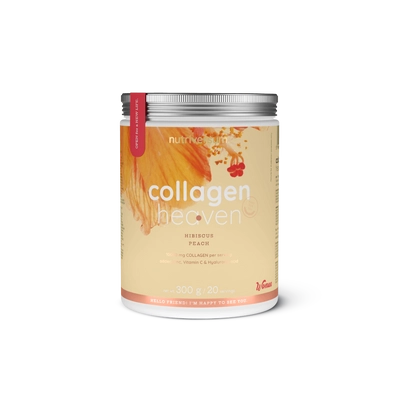 Nutriversum Collagen Heaven hibiszkusz-barack ízű kollagén por 300g