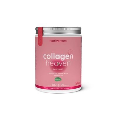 Nutriversum - Collagen Heaven Stevia - Málna - 300 g