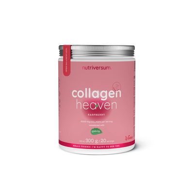 Nutriversum - Collagen Heaven Stevia - Málna - 300 g