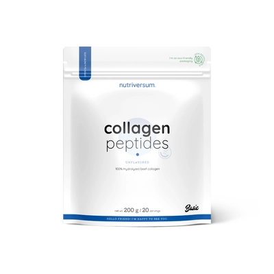 Nutriversum - Collagen Peptides - Marhakollagén peptid por - 200 g