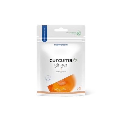 Nutriversum - Curcuma Ginger - Kurkuma és Gyömbér - 60 kapszula