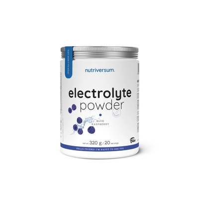 Nutriversum - Electrolyte Powder - Kék málnás - 320 g