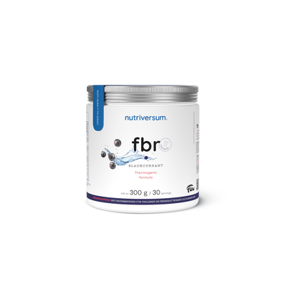 Nutriversum FBR - poros zsírégető - feketeribizli ízű - 300g