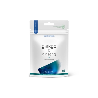 Nutriversum - Ginkgo Biloba + Ginseng - 30 kapsz. 