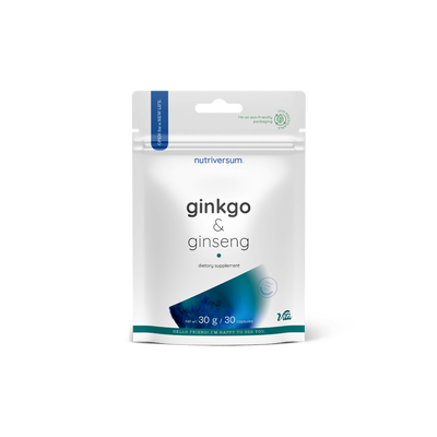 Nutriversum - Ginkgo Biloba + Ginseng - 30 kapsz. 
