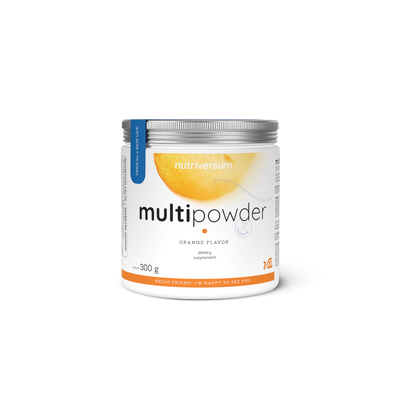Nutriversum - Multi Powder - Narancs - 300 g 