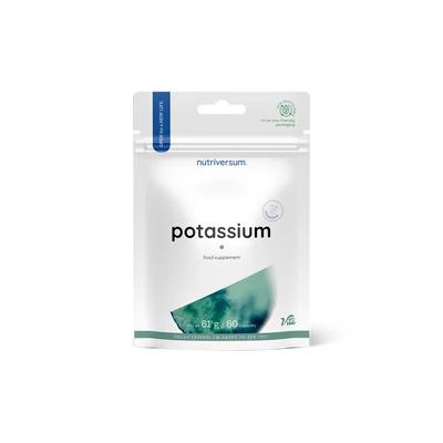 Nutriversum - Potassium - Kálium - 60 kapszula