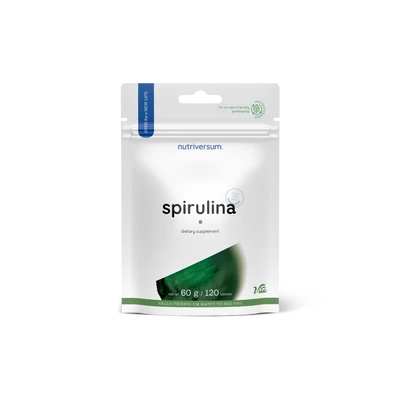 Nutriversum - Spirulina - 120 tabletta