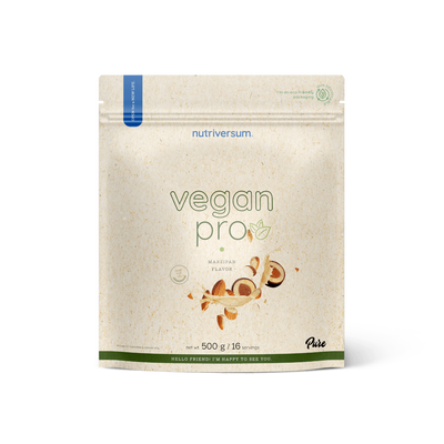 Nutriversum - Vegan Protein - Vegán Fehérje - Marcipán - 500g