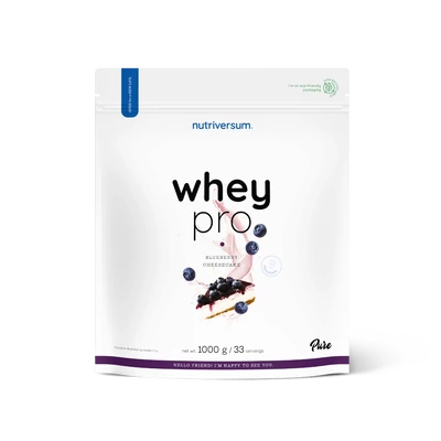 Nutriversum - Whey Pro - Fehérje koncentrátum - Áfonyás-sajttorta -1kg