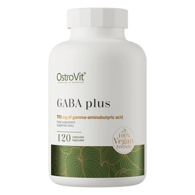 OstroVit GABA Plus (vegán) — 120 kapszula