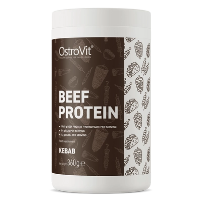 OstroVit - Beef Protein - Marha fehérje leves - Kebab ízű - 360 g