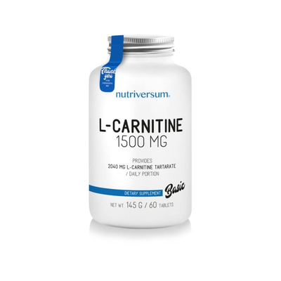 Nutriversum - L-carnitine 1500 mg - 60 tabl.
